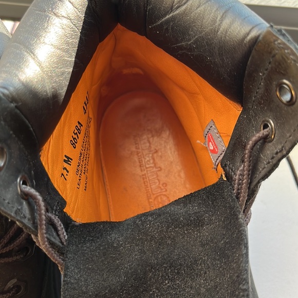 Black Timberland 6” Premium Boot - Picture 4 of 8